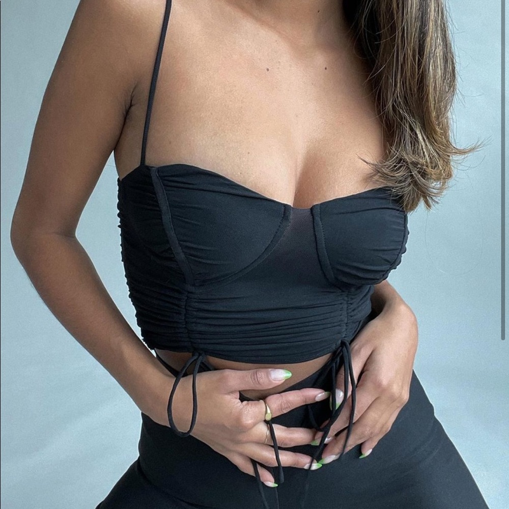 Princess Polly Shine Bright crop top